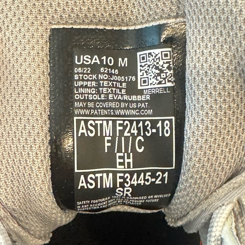 Merrell Moab Flight Carbon Fiber Work Shoe (NWOT) - Picture 7 of 13
